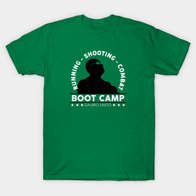 Saigo's Boot Camp T-Shirt by YakuzaFan